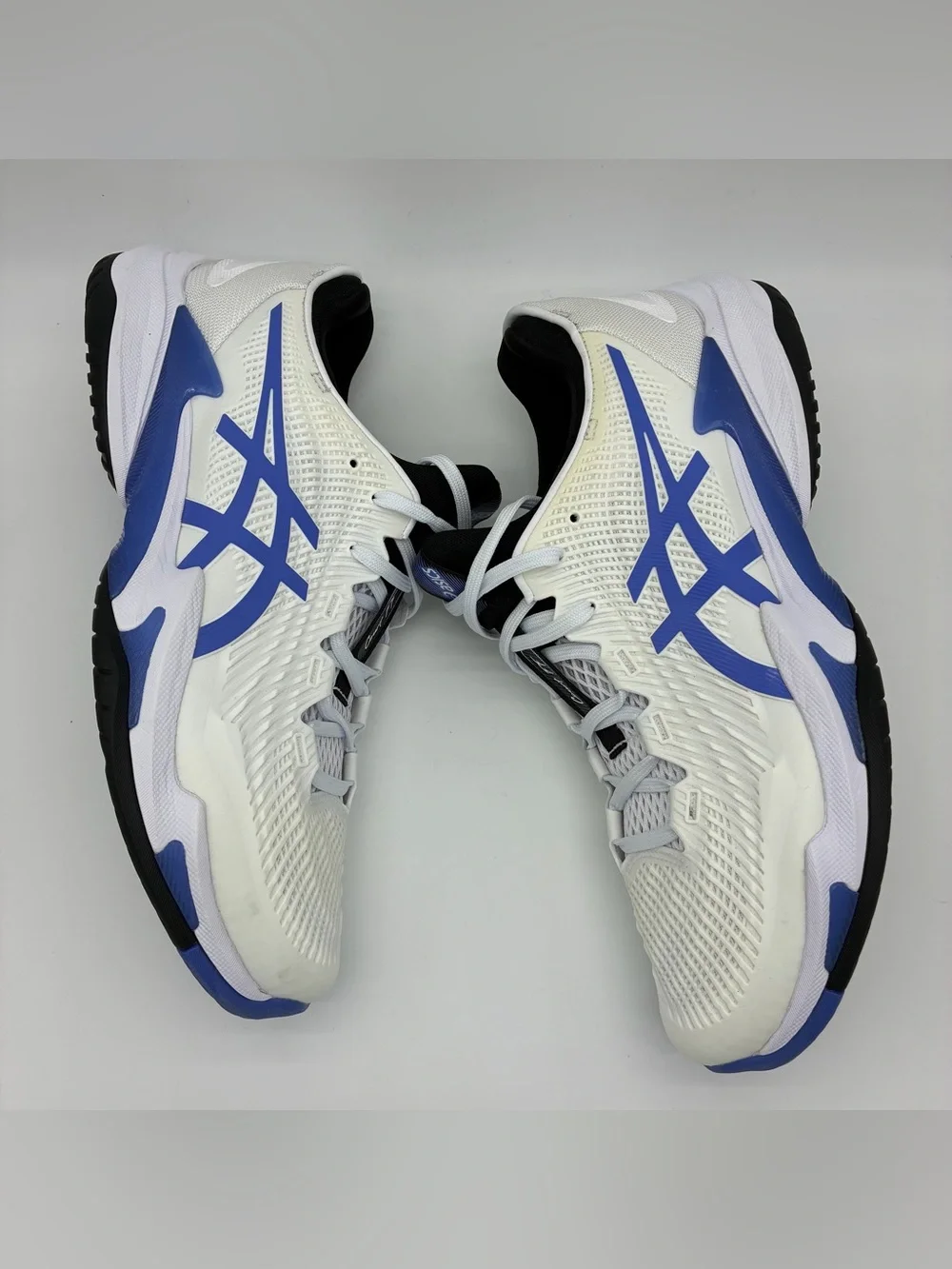 ASICS Court FF 3 White Blue Tennis Shoes Men’s 11.5